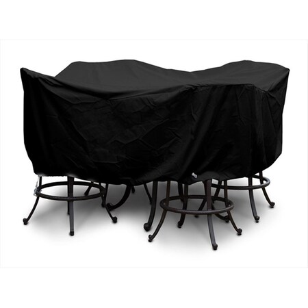 Koverroos Weathermax Large Bar Set Cover- Black - 84 Dia x 40 H in. 75252