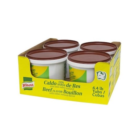 Knorr Professional Caldo De Res Beef Bouillon Base, 4.4 pound, 4PK 84103909