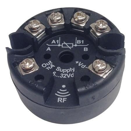 Omega Miniature Temperature Transmitter, Loop Supply, Head Mount, Thermocouple/RTD, -200 degC to 800 degC TX402