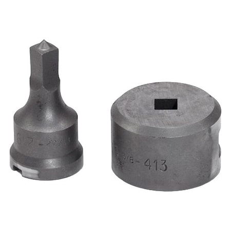 Edwards Square Punch & Die Set ED9-PDSQ11/32