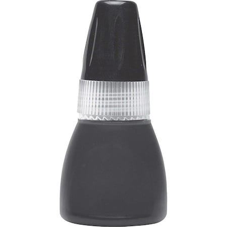 Shachihata Xstamper Refill Ink, 0.34 fl. oz. Bottle, Black 22112