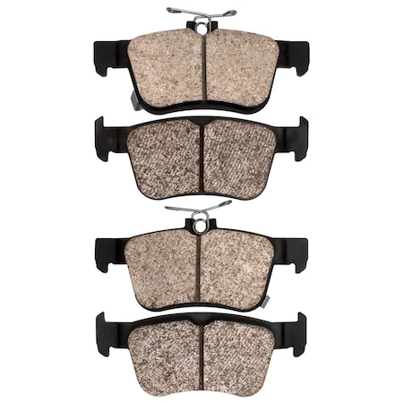 Dynamic Friction Co DFC 5000 Advanced Brake Pads - Ceramic 1551-1878-00