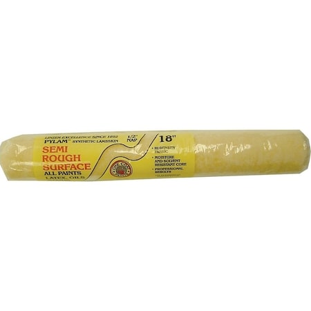 Linzer Paint Roller Cover, 1/2 in Thick Nap, 18 in L, High-Density Polyester Cover RC144-18