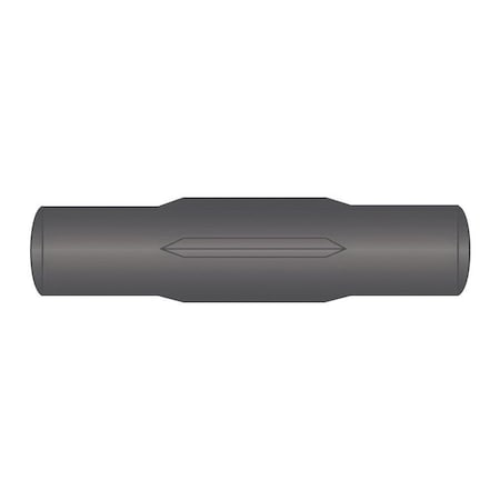 Huyett DIN 1475 Metric Grooved Pin, Low Carbon Steel, 2 mm Dia x 1.96 mm Small End Dia x 16 mm Length GPM-020-016-75