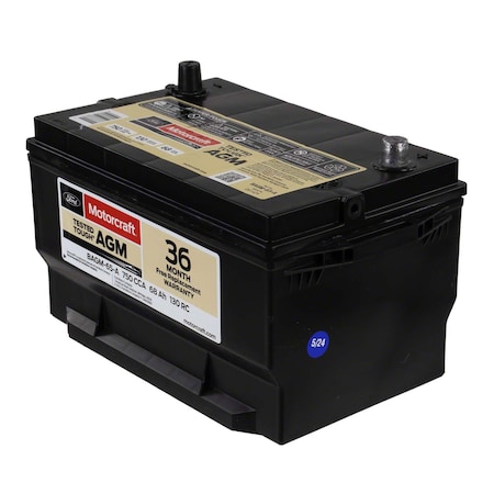 Motorcraft Vehicle Battery, BAGM65A