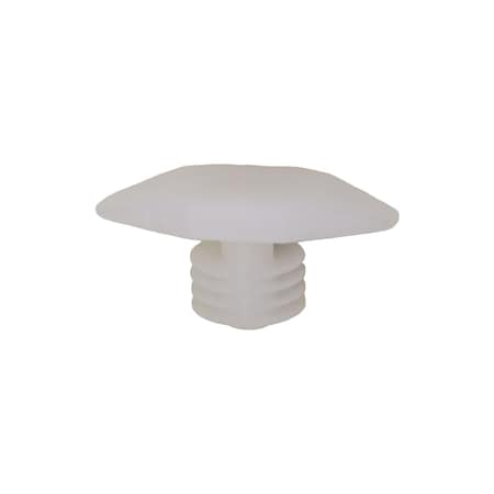 Auveco Chrysler Weatherstrip Retainer White Nylon, 100PK 20182