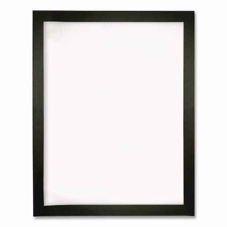Global Printed Products Indoor Window Sign Holder, 8.5 x 11 Insert, Black Frame, 5PK SPLS-8X11FMP