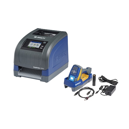 Brady BradyPrinter i3300 with V4500 Barcode Scanner and PWID Software Kit 177531