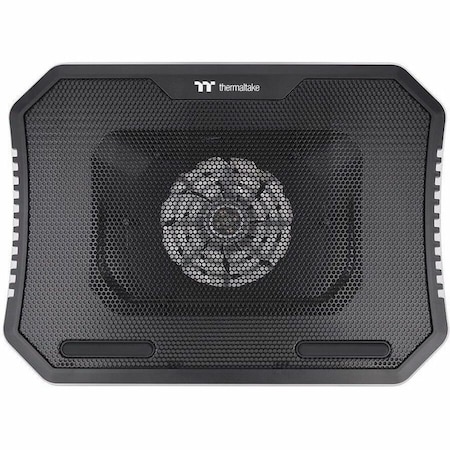 Thermaltake Massive Steel Mesh Panel with 1 x 120mm fan, 256 color RGB spectrum, 10 in.-15 in. Notebook Cooler CLN020PL12SWA
