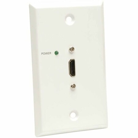 Tripp Lite HDMI OVER CAT5/CAT6 PASSIVE VIDEO EXTENDER REMOTE WALLPLATE TAA GSA B126-1P0-WP-1