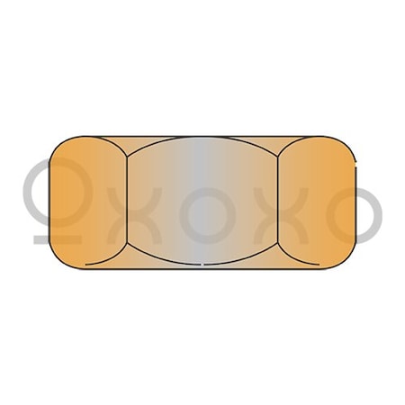 Oxoxo 3/4-10 Finished Hex Nut Silicon Bronze, 20PK 390961