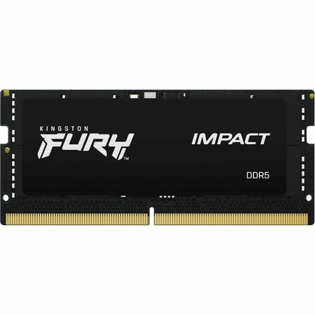 Kingston 32GB 6400MT/S DDR5 CL38 SODIMM (KIT OF 2) FURY IMPACT XMP KF564S38IBK2-32