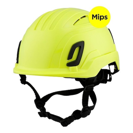 Bullard Hard Hat, Full Brim, Fluorescent Yellow T2VHYM