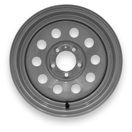 Steel Master 15x6 6 on 5.5 Bolt Modular Silver 600940SIL
