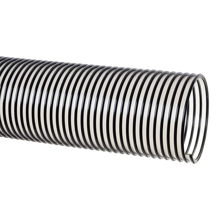 Kuriyama Urevac UV2 Series 1 1/2 in. ID and 60 ft Standard Duty Polyurethane Lined Material Handling Hose UV2-150X60