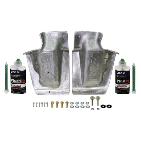 Polyvance Kenworth T880 Short Hood, Forward Axle Kit KEN T880SFA