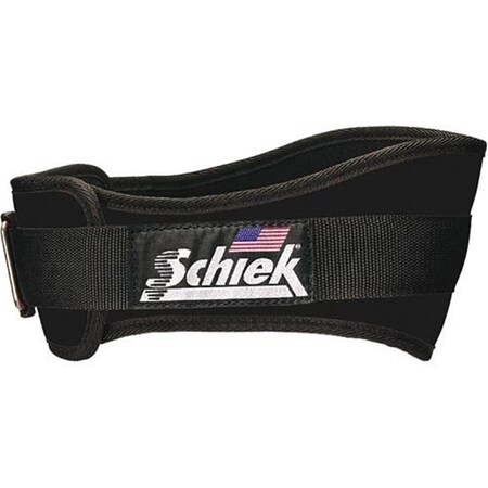 Schiek Sports Schiek Sport  6 Inch Original Nylon Belt  Black  Small SC455107