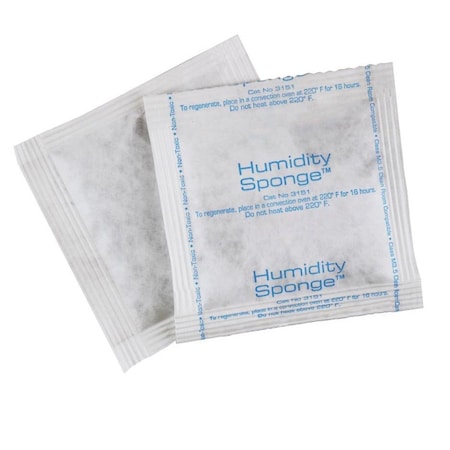 Cole Parmer Humidity Sponges, Regenerable, 40 per Case, 40PK 283151