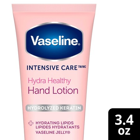 Vaseline Intensive Care Healthy Hands and Stronger Nails Hand Cream, 3.4 Ounce, 12PK 68749255