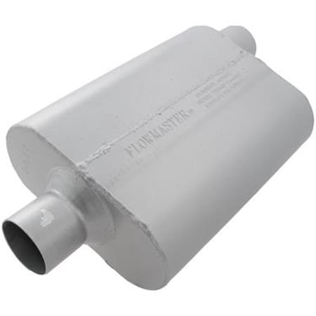 Flowmaster 942542 Exhaust Muffler 40 Series 2.50 In. Center Inlet F13-942542