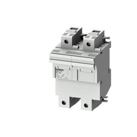 Siemens HOLDER, 2-POL, 100A, 22X58MM 3NW7222