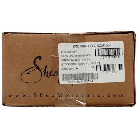 Sheamoisture Shea Moisture 100 Percent Virgin Coconut Oil Bar Soap, 8 Ounce VCSOSMO