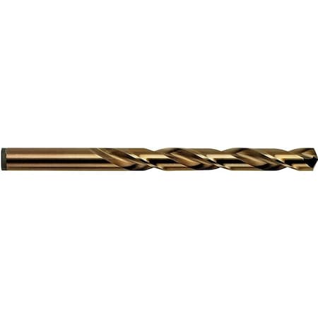 Irwin Jobber Drill Bit, 2564 in Dia, 518 in OAL, Spiral Flute, 2564 in Dia Shank, Cylinder Shank 63125