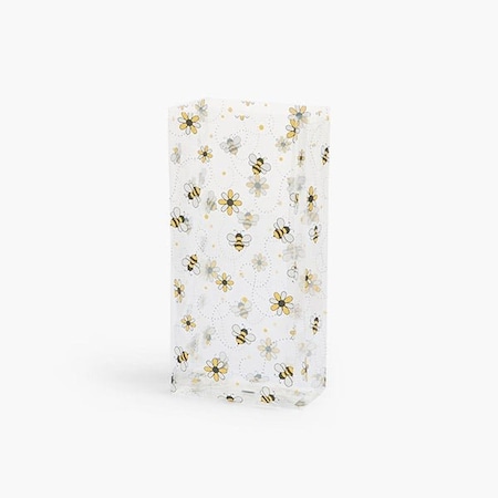 Nashville Wraps Busy Bees Cello Bags, 3.5x2x7.75, 100PK C1BBZB