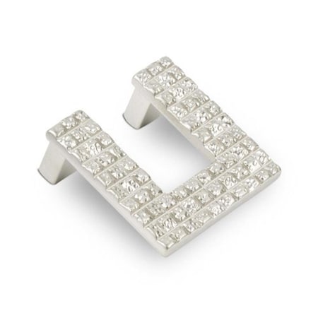 Gan Eden Mosaic Design Handle, Satin Matte Nickel, 32 mm GA562022