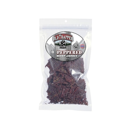Old Trapper Beef Jerky Peppered 10 oz Bagged 22212T