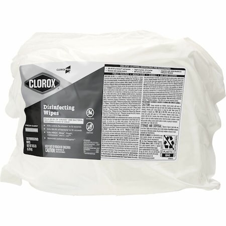 Clorox Disinfecting Wipes, 7" x 7", 700 Wipes, PK2 31428