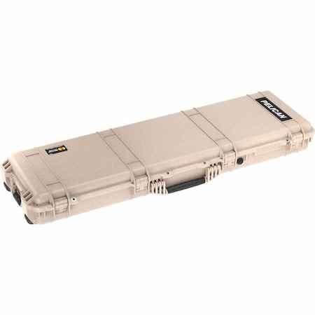 Pelican Case, 53 In Lx16 In Wx6-1/8 In D, Tan 1750