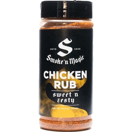 Smoke N Magic Smoke 'N Magic Rub Seasoning, Zesty Chicken, 12.5 oz OW16500