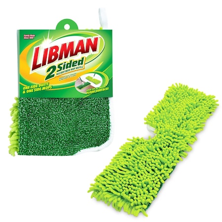 Libman Commercial Dust Mop Head, Microfiber 1173