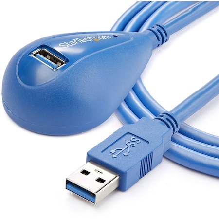 Startech.Com EXTEND A USB 3.0 PORT FROM THE BACK OF YOUR COMPUTER TO YOUR DESKTOP - USB 3.0 E USB3SEXT5DSK