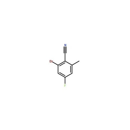 Ak Scientific 2-Bromo-4-fluoro-6-methylbenzonitrile (25g), CAS 916792-09-1 X4284-25g