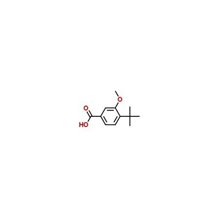 Ak Scientific 3-Methoxy-4-t-Butyl-Benzoic acid (10g), CAS 79822-46-1 F194-10g
