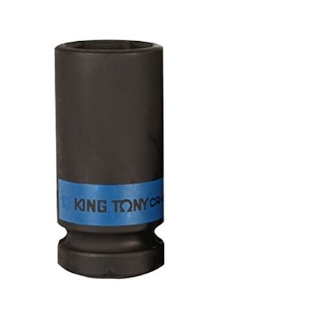 Kt Pro 1/2" Drive Deep Socket 9/16 SAE 6 Point C1430S18