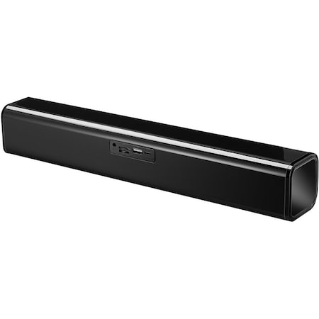 Adesso BLUETOOTH/AUX  HIGH POWERED STEREO SOUND BAR SPEAKER WITH 10WX2 LARGE DUA XTREAMS6
