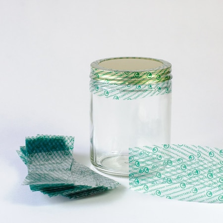 Elevate Packaging 140 x 40mm, 2 mil Compostable Shrink Bands, 250PK E00006