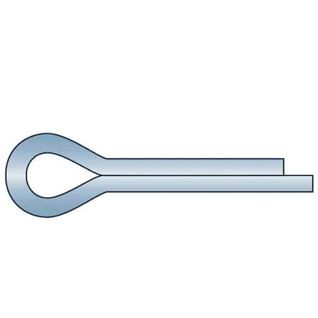 Zoro Select Cotter Pin, PK25 WWG-CP3123500