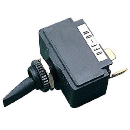 Sea-Dog 420104-1 0.37 x 0.5 in. 15A 12V On-Off Line Toggle Switch - Mom, On 3004.4023