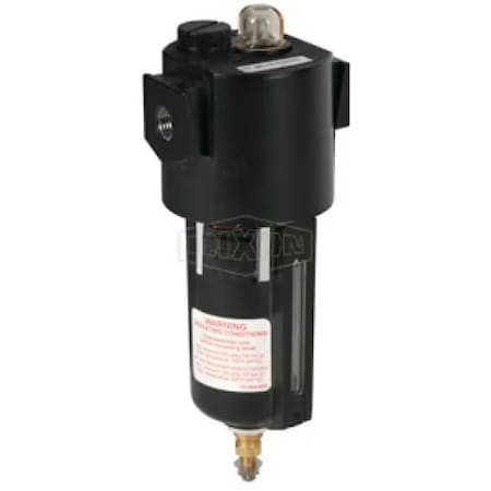 Dixon Wilkerson by EconOmist Compact Lubricator, 1/2 in NPT/BSPP-G Port, 64 SCFM Flow Rate, 200 psi Pressu L16-04AMB