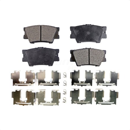 Positive Plus Rear Semi-Metallic Disc Brake Pads For Toyota Camry RAV4 Lexus ES350 Avalon Matrix ES300h PPF-D1212