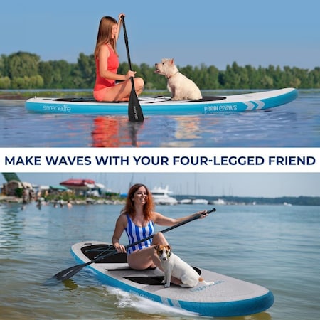 Serenelife 11 ft Inflatable SUP SLSUPUW100