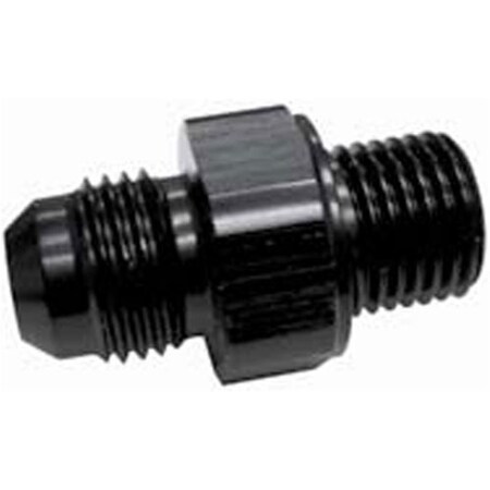 Fragola 481671-BL 0.13 in. NPT x -6 AN Transmission Adapter Fitting, Black FRG481671-BL