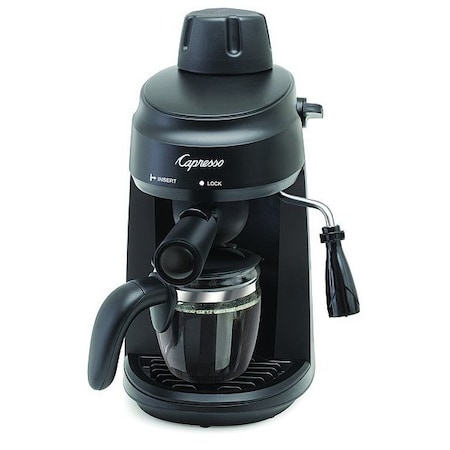 Capresso Espresso Machine, Black, Stainless Steel 305.01
