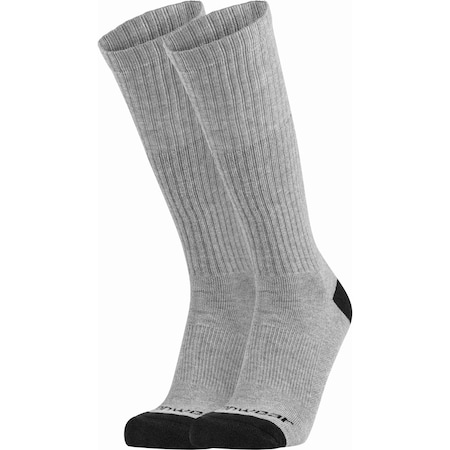 Ironwear Wool Blend Cushioned Heavyweight Over the Calf Socks, Grey, Medium 6025-G-MD