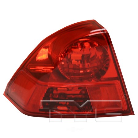 Tyc Capa Certified Tail Light Assembly 11-5878-01-9