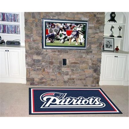 Logolovers Nfl - New England Patriots 5 X 8 Rug LO3458986